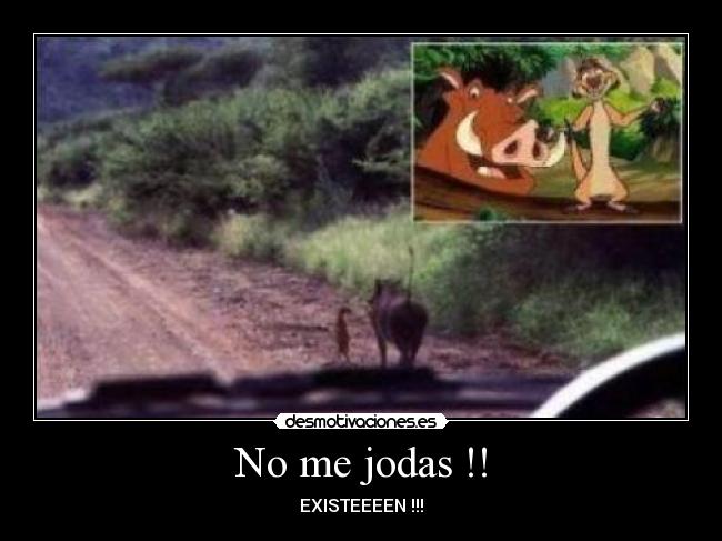 No me jodas !! - EXISTEEEEN !!!