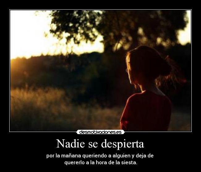 Nadie se despierta - 