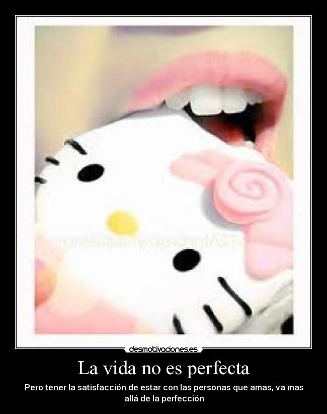 carteles vida vida perfecta desmotivaciones