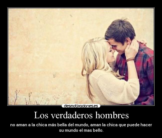 Los verdaderos hombres -