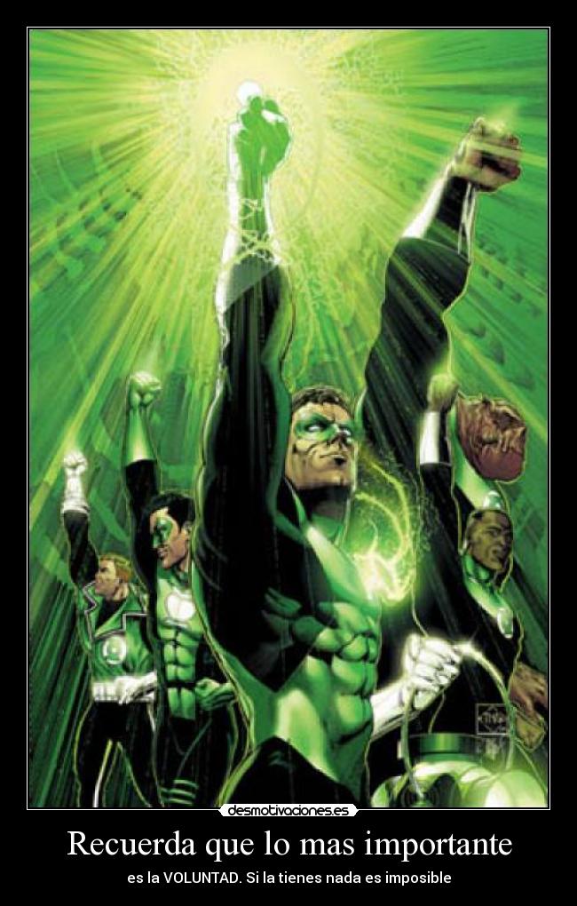 Recuerda que lo mas importante - es la VOLUNTAD. Si la tienes nada es imposible