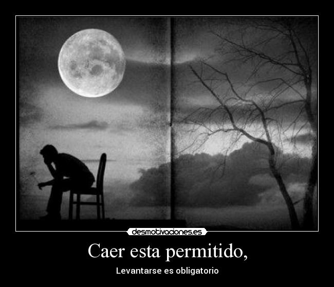 Caer esta permitido, -