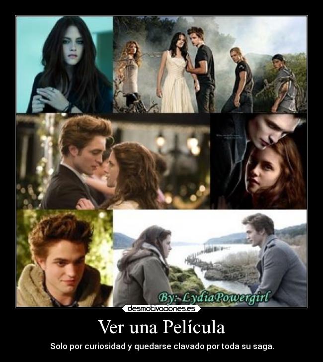 Ver una Película - Solo por curiosidad y quedarse clavado por toda su saga.