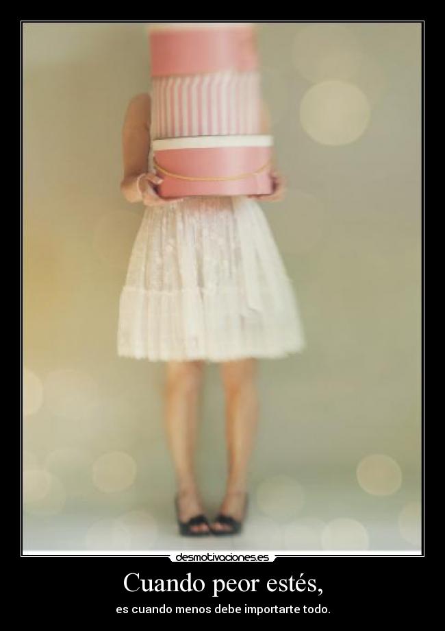 Cuando peor estés, - 
