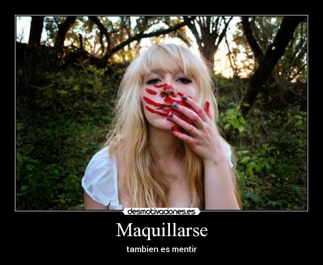 Maquillarse -