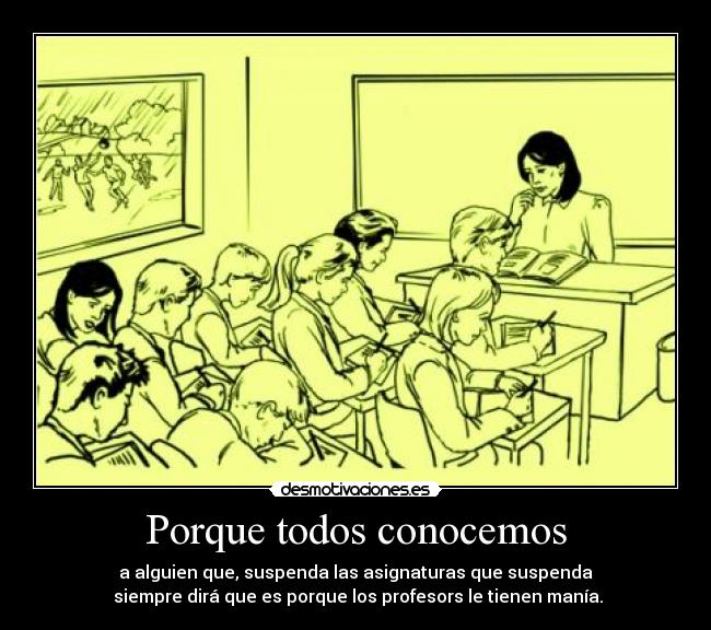Porque todos conocemos - 