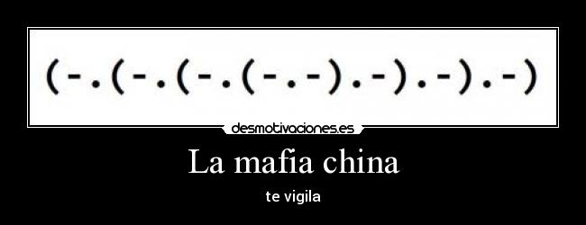 La mafia china - 