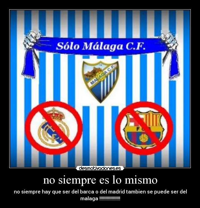 no siempre es lo mismo - 