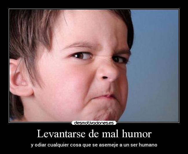 carteles humor mal humor desmotivaciones