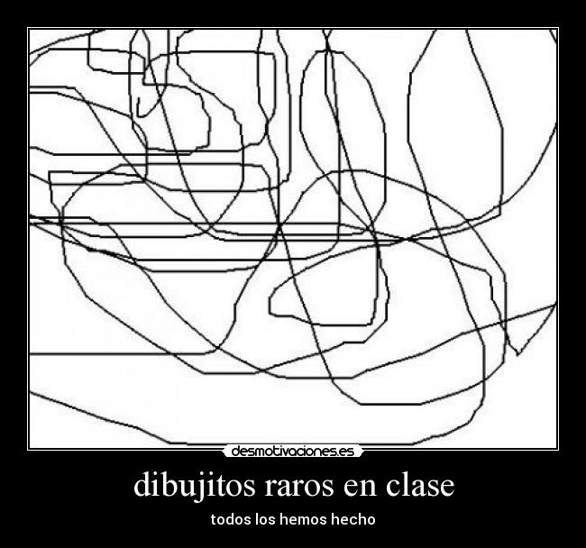 dibujitos raros en clase - 