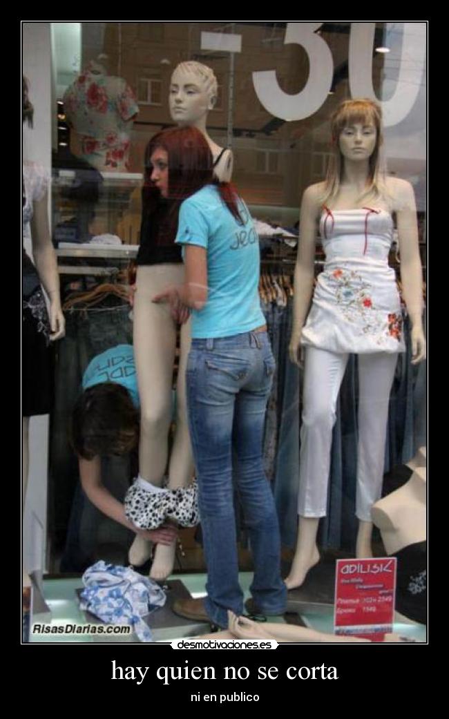 hay quien no se corta - 