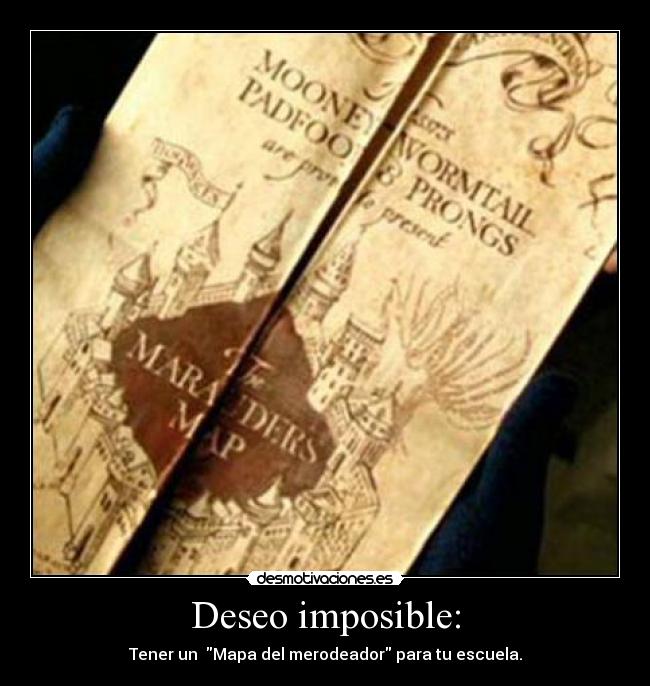 carteles imposible harry potter desmotivaciones