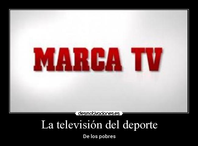 La televisión del deporte -
