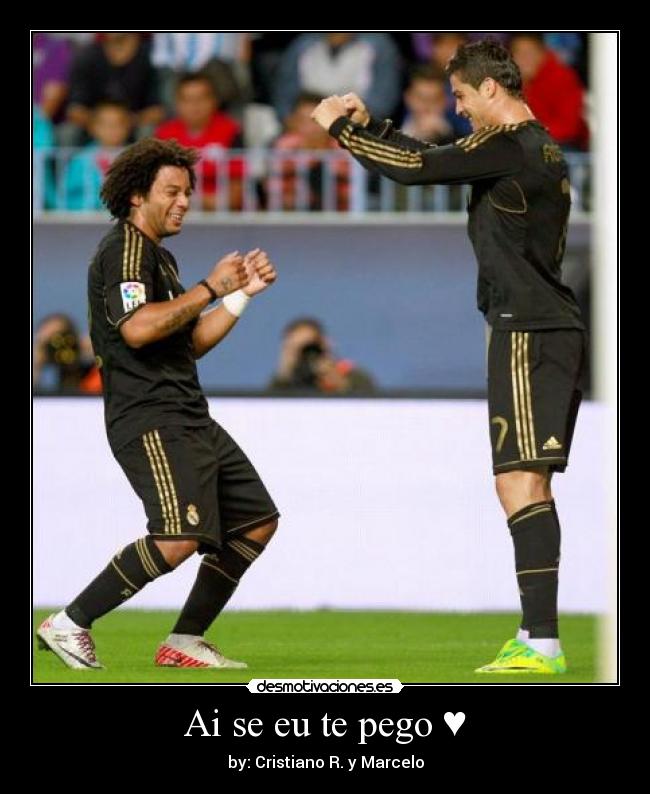 carteles real madrid michel telo cr7 marcelo pego desmotivaciones