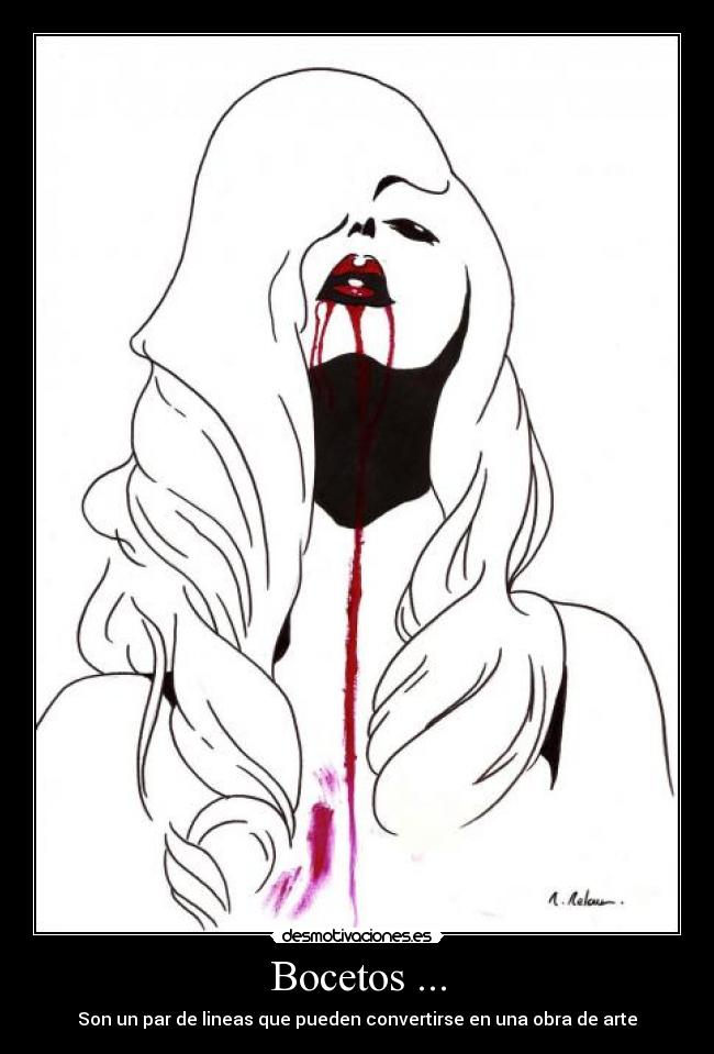 Bocetos ... -