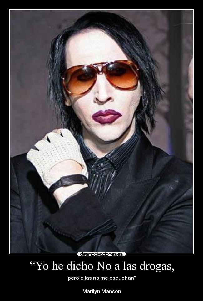 “Yo he dicho No a las drogas, -