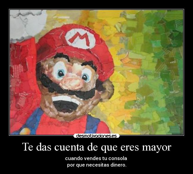 carteles ps3 consola videojuegos mario xbox 360 desmotivaciones