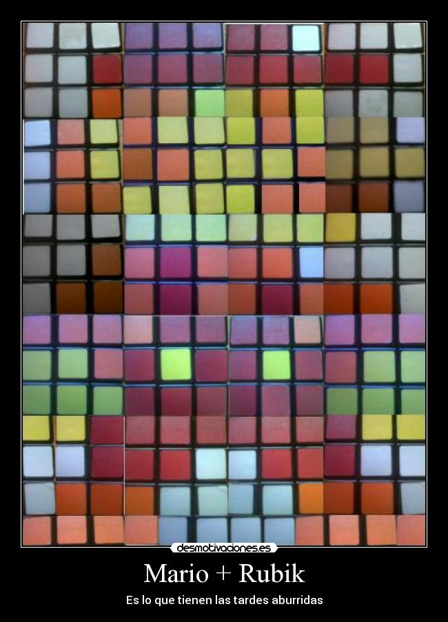 Mario + Rubik - Es lo que tienen las tardes aburridas