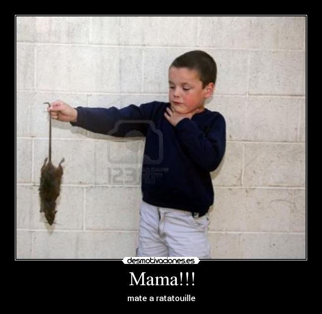 Mama!!! - mate a ratatouille