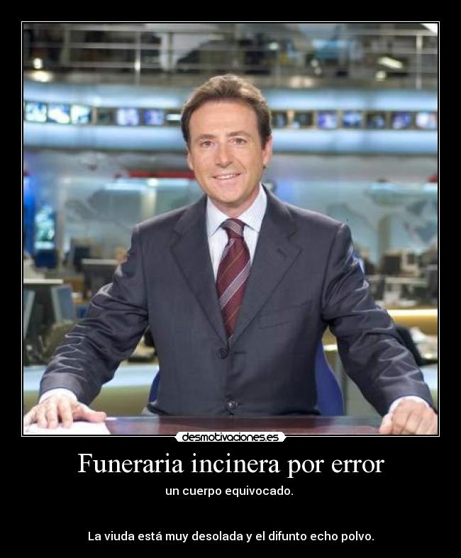 Funeraria incinera por error - 