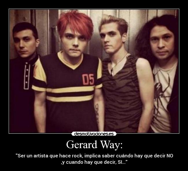 Gerard Way: - 