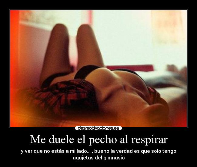 Me duele el pecho al respirar - 