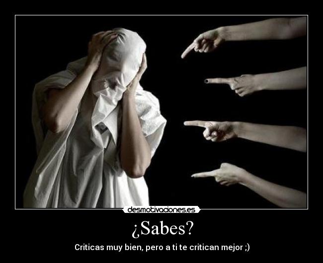 ¿Sabes? - 