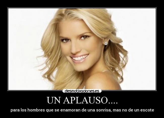 UN APLAUSO.... -