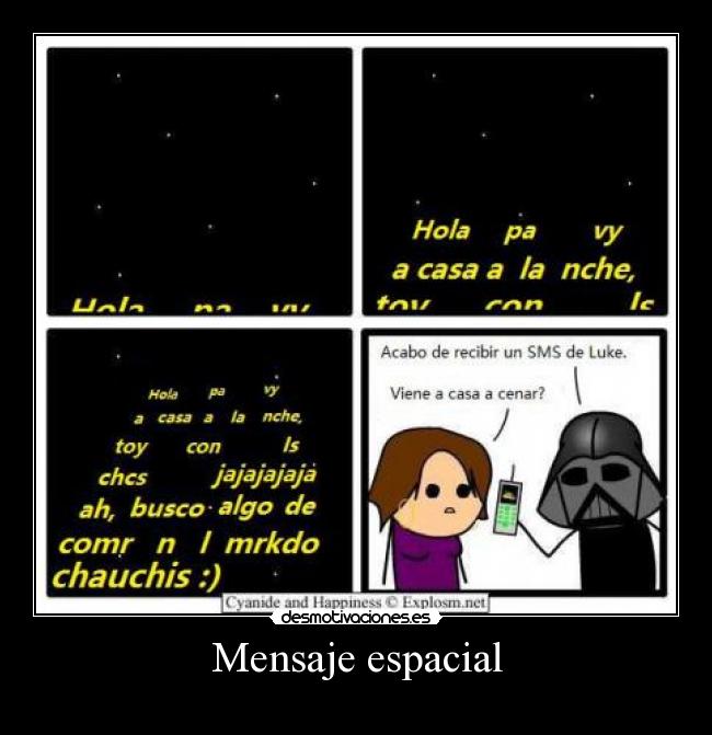 Mensaje espacial - 