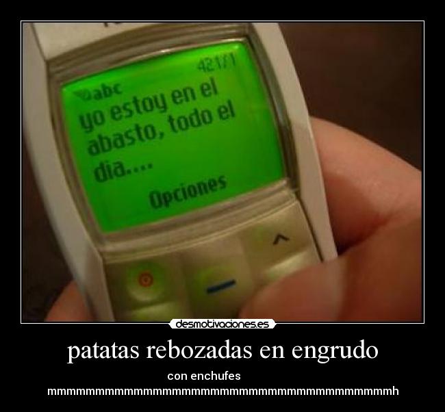 patatas rebozadas en engrudo -