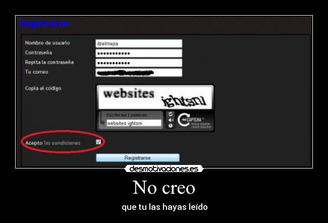 No creo - que tu las hayas leído