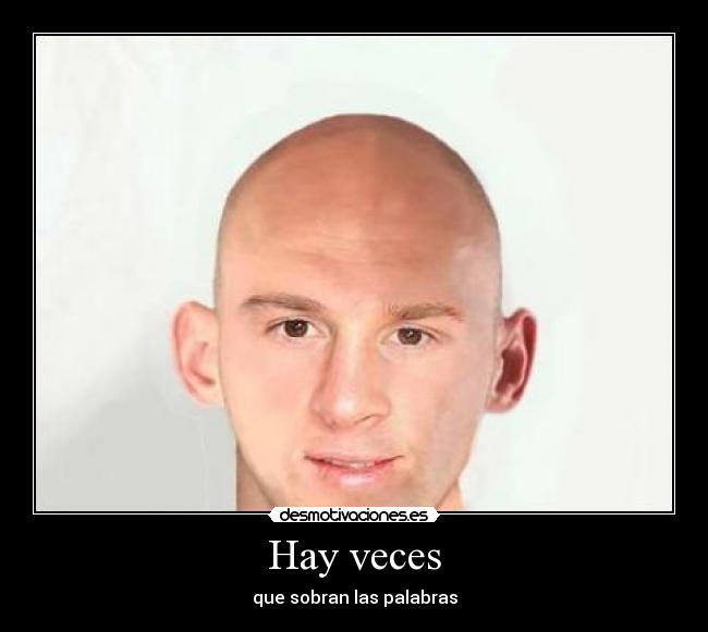 Hay veces -