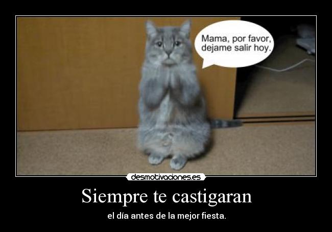 Siempre te castigaran - 