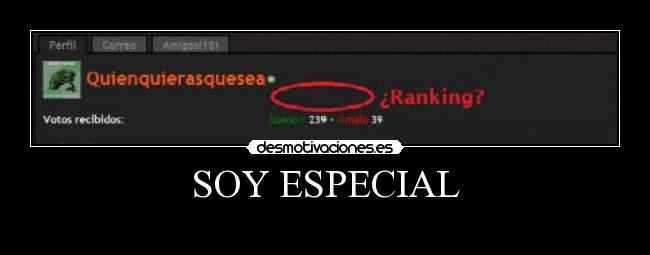 SOY ESPECIAL - 