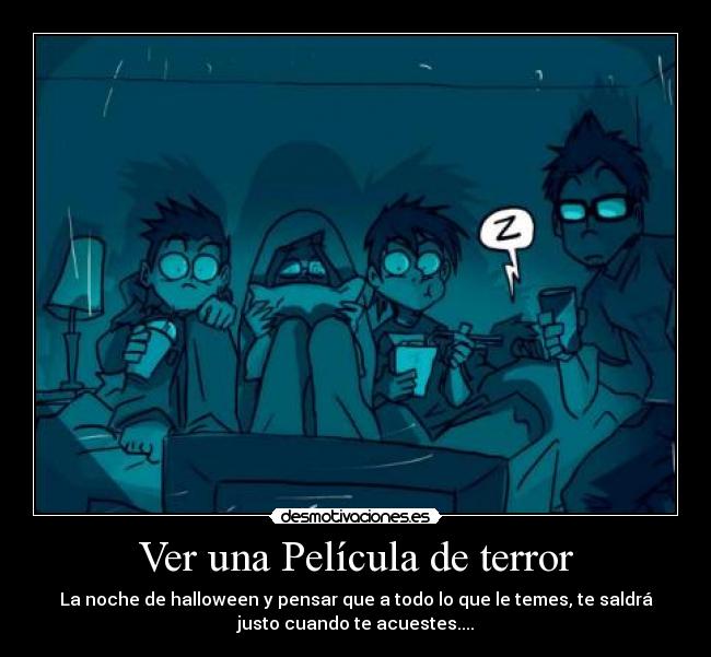 Ver una Película de terror - 