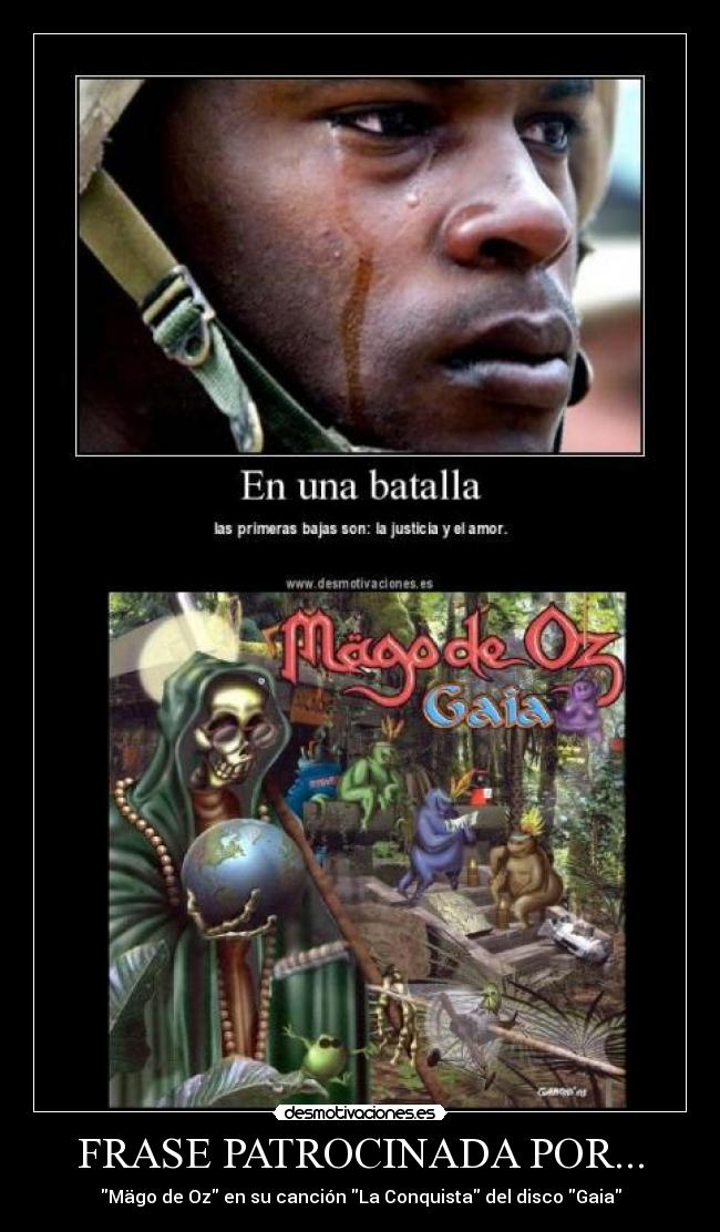 FRASE PATROCINADA POR... -