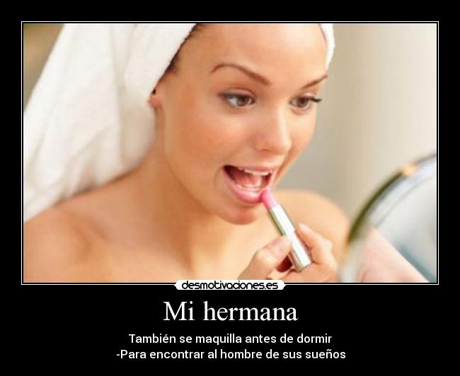Mi hermana