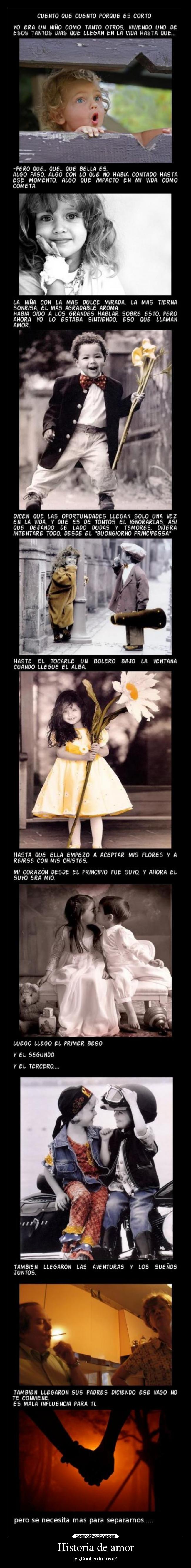 carteles historia amor lrc1894 love history amor ternura puke rainbows desmotivaciones