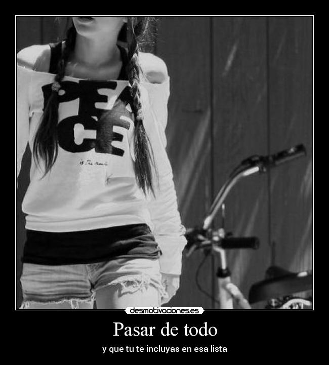 Pasar de todo - 