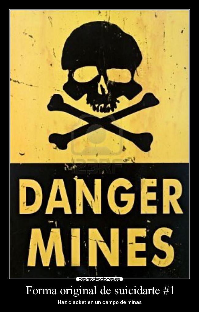 Forma original de suicidarte #1 - 