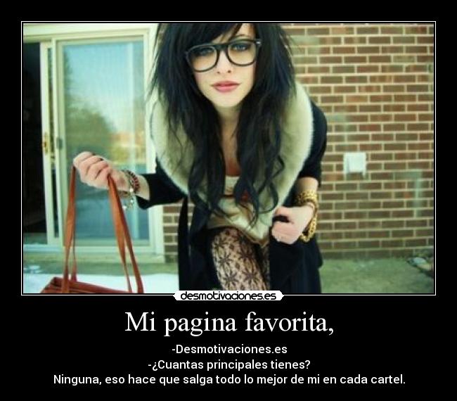 Mi pagina favorita, -