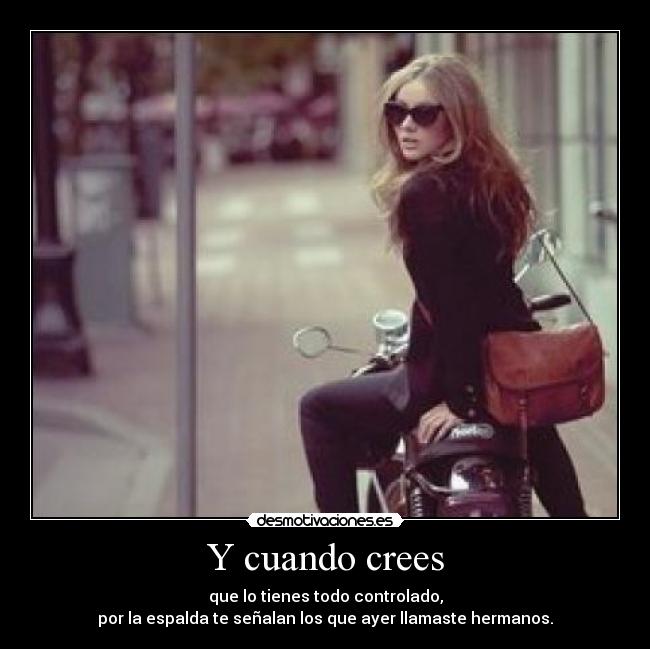 Y cuando crees - 