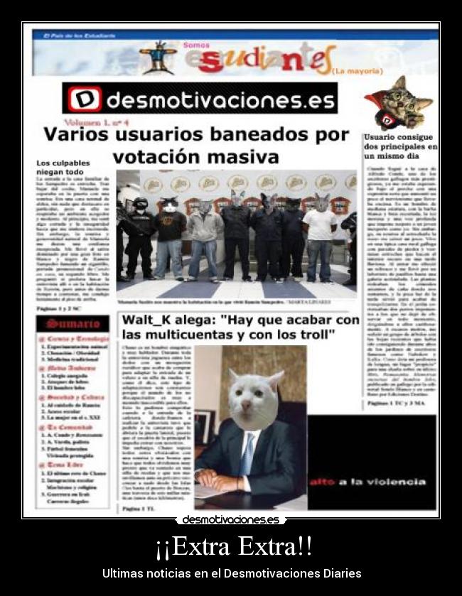 ¡¡Extra Extra!! -