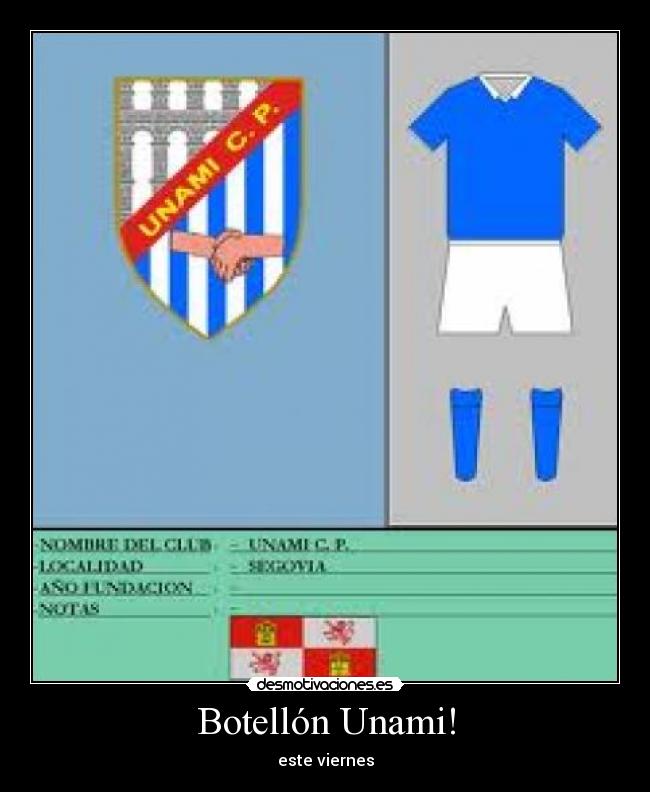 Botellón Unami! - este viernes