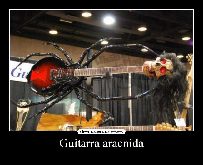 Guitarra aracnida -