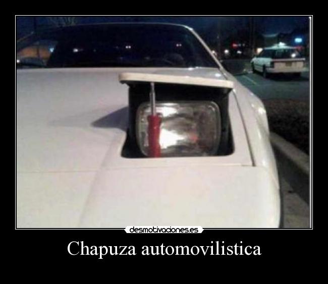 Chapuza automovilistica - 