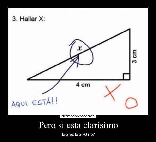 Pero si esta clarisimo -