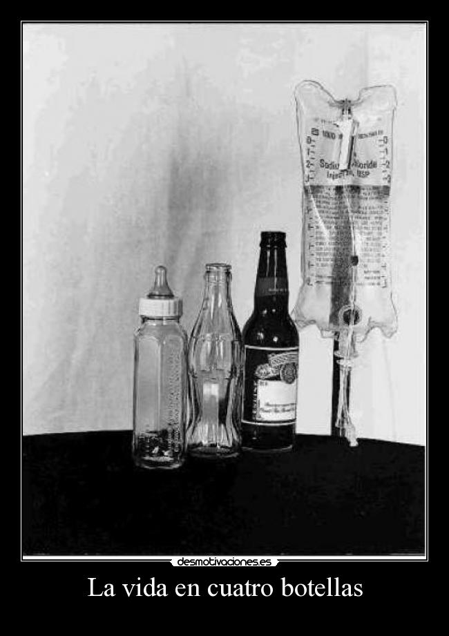 La vida en cuatro botellas -