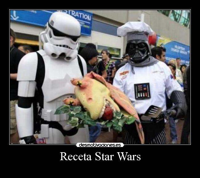 Receta Star Wars -