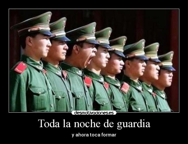 Toda la noche de guardia - 